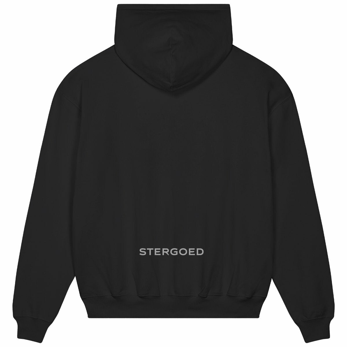 Monogramme Oversized Hoodie - dos_noir