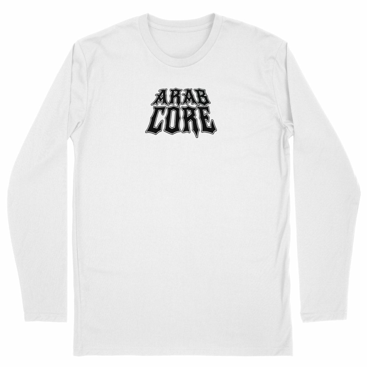 Arab Core Long Sleeves (White) - face_blanc