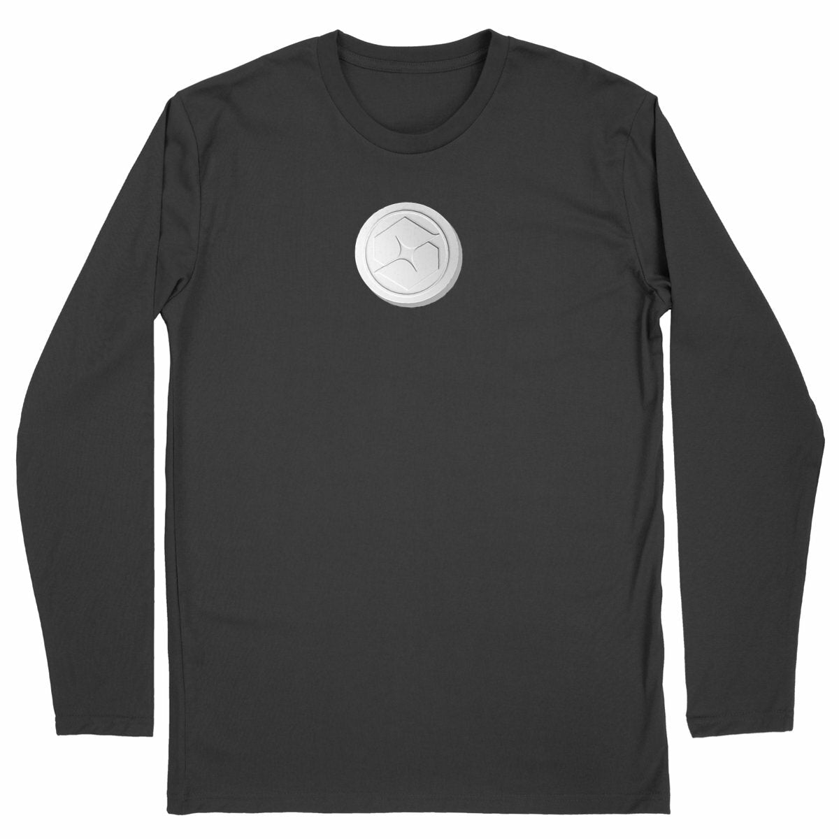 V10 Heart Long Sleeve (Black) - face_noir